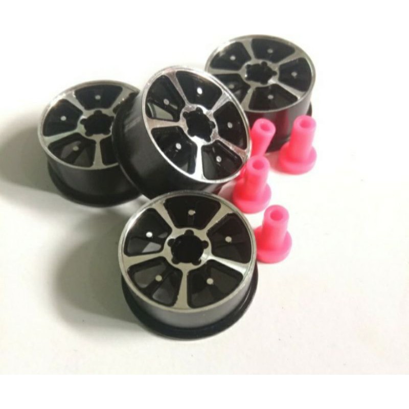 Rep Tamiya Velg HG Aluminium Wheel / Velg ALU 10 M