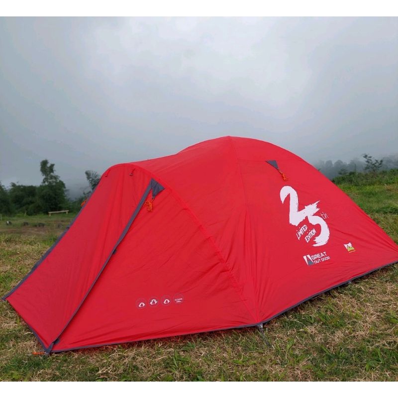 TENDA CAMPING BORNEO 6 LIMITIDE EDITION / BORNEO 6 - 8 ORANG X JAVA 6 ORANG MOUNTAIN INN SPORTS GREA
