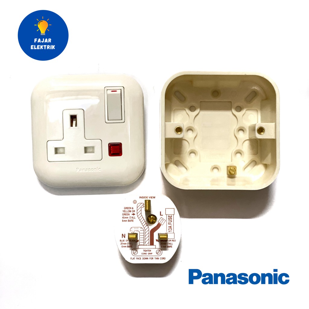 STOP AC PANASONIC SATU SET KOMPLIT