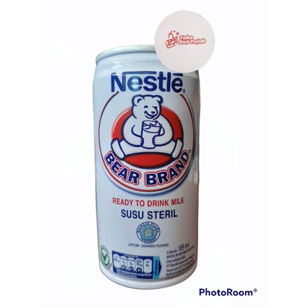 Bear Brand SusubSteril 189ml - Putih