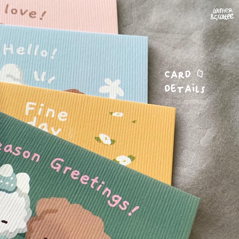 GREETING CARDS by Winter Coffeee