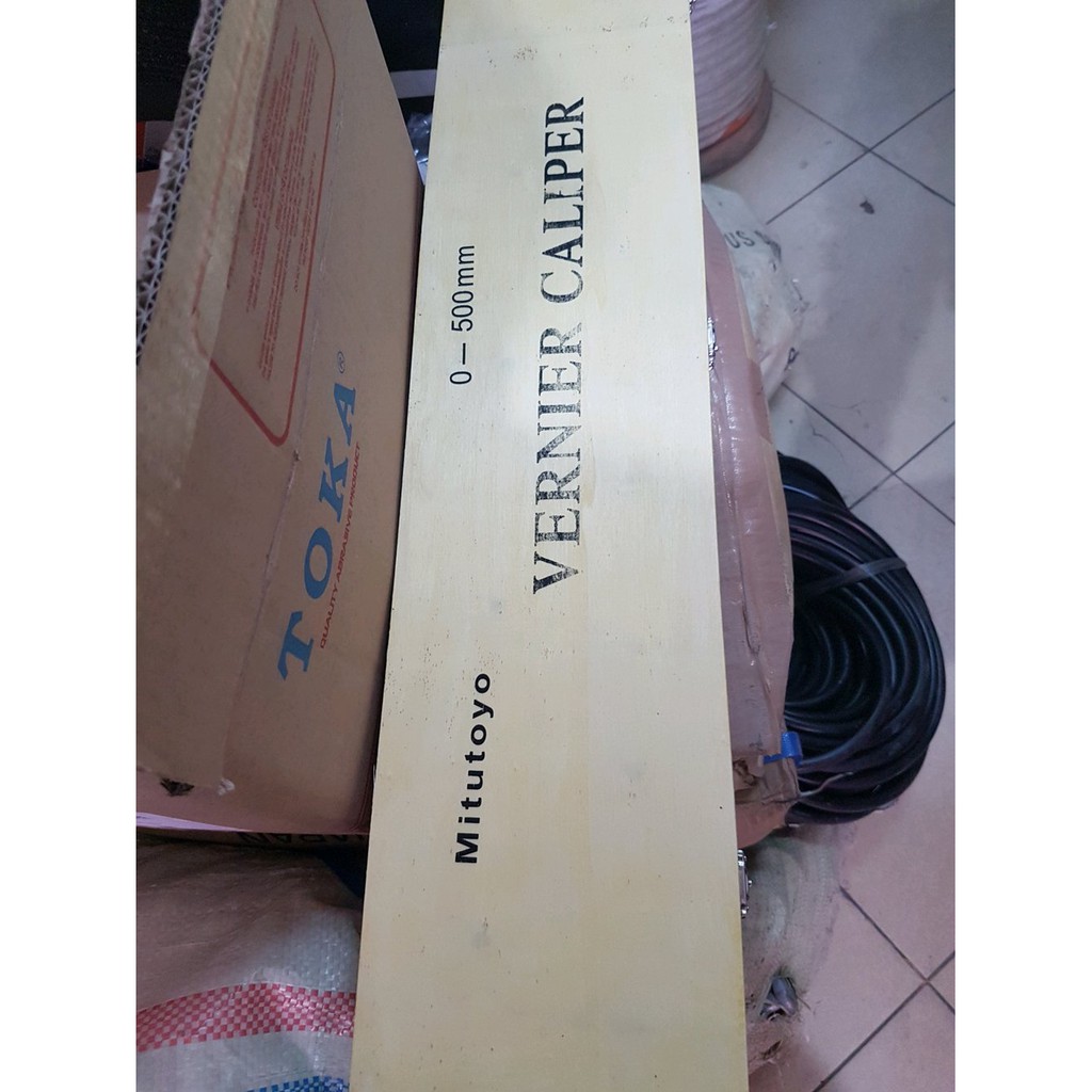 Vernier Caliper 20 Inch - Sigmat Panjang Jangka Sorong Manual 0 - 500 mm Skekmat Manual