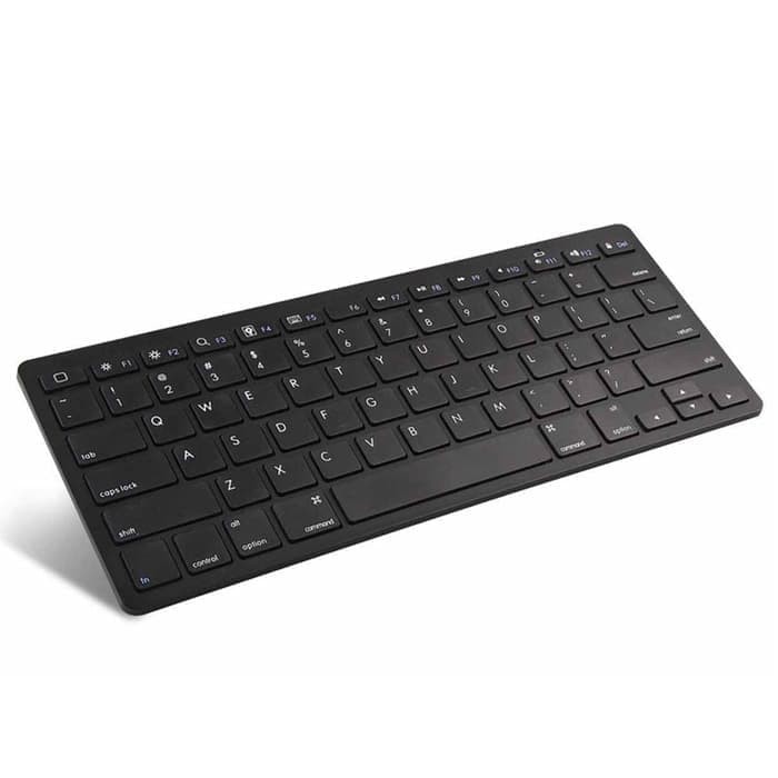 Ultra Slim Bluetooth 3.0 Wireless Keyboard for M4cbook Android-black