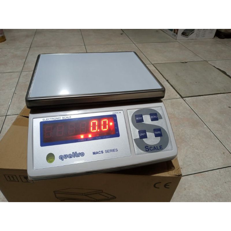 Timbangan Digital Quattro Macs 3kg,6kg,15kg,30kg