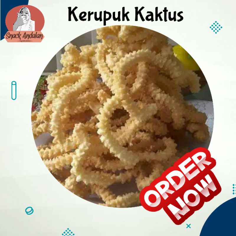 

Kerupuk Kaktus 500gr
