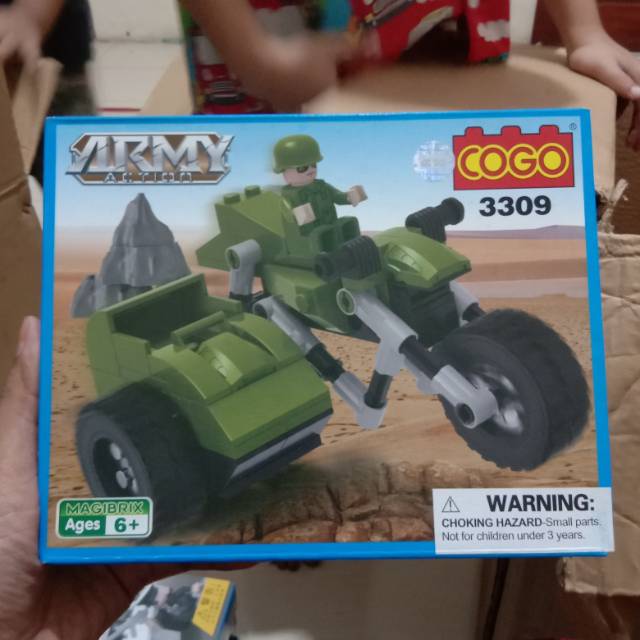 Mainan anak murah "lego" cogo 3309