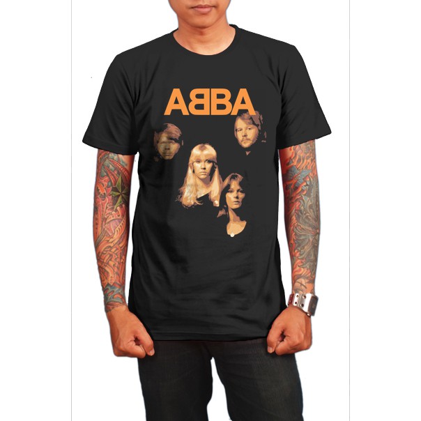 kaos band musik abba 01tshirt gildan sofstyle