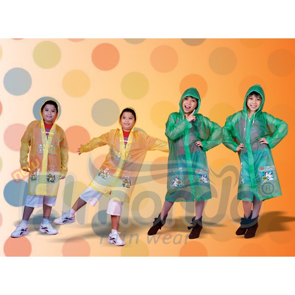 Jas Hujan Raincoat (Tanpa Celana) Remaja Kidd - Elmondo 502