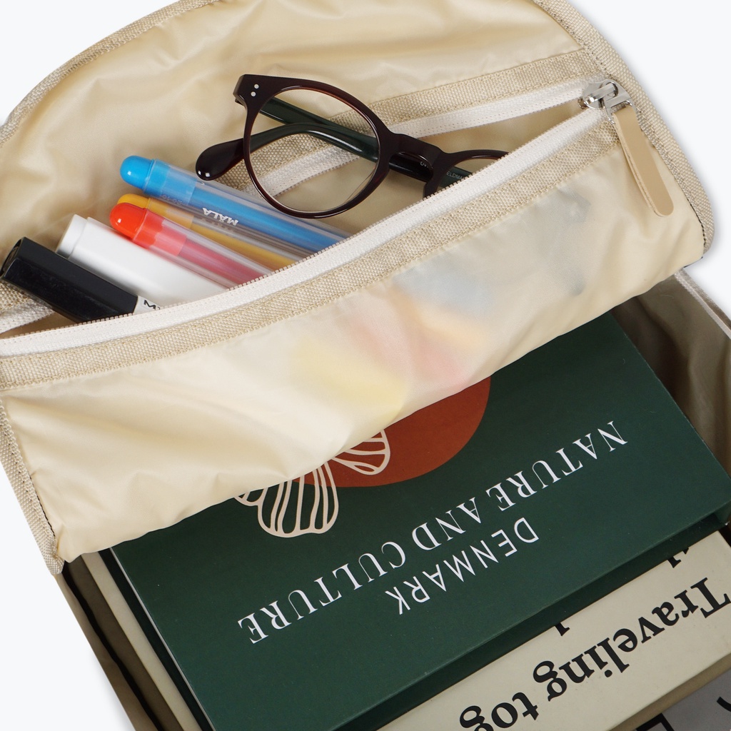 Tas Ransel Wanita | Tusk Mirai New Series  | Backpack Muat Laptop 14 inch | Tas Sekolah | Tas Kuliah-6