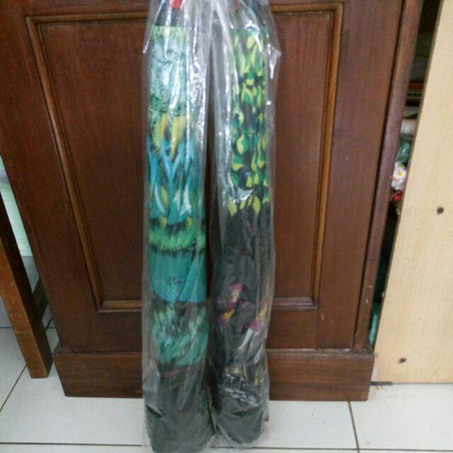 Payung Terbalik Kazbrella Gagang C Motif