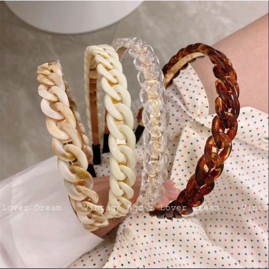 Bando korea rantai aneka motif summer style