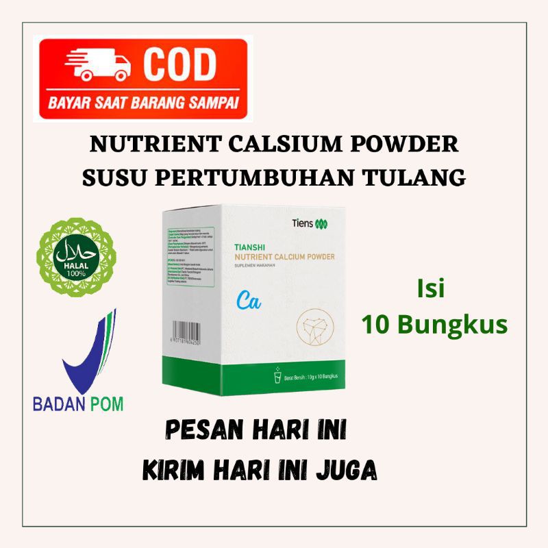 

Nutrient High Calsium Powder | Susu Peninggi Badan | Calsium Tiens