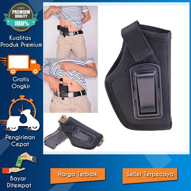 HOLSTER HS9 GLOCK DAN SETIPE - SENJATA / HOLSTER IWB SARUNG SENJATA HS9 GLOCK SIGSAUR P320 FN G2 COM
