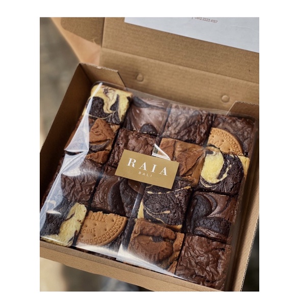 

Raia Brownies Large mix 5flavors