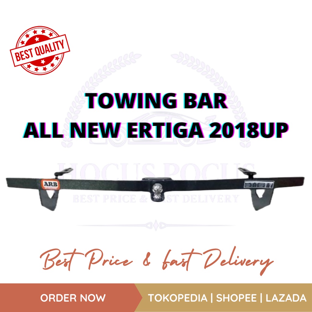 Jual TOWING BAR BELAKANG MOBIL PELINDUNG PENGAMAN BUMPER BELAKANG MOBIL