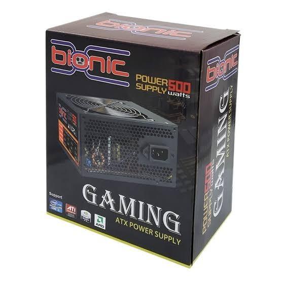 Power Supply PC Gaming Bionic 500 Watt
