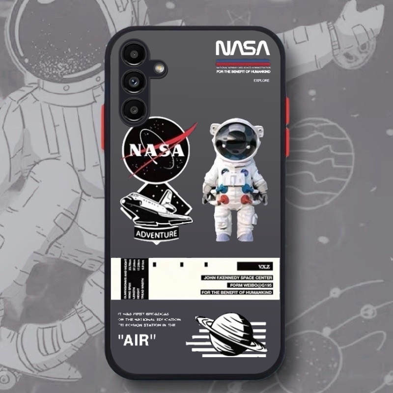 Case Samsung M52 5G Casing Nasa Hybrid dove candy pelindung kamera