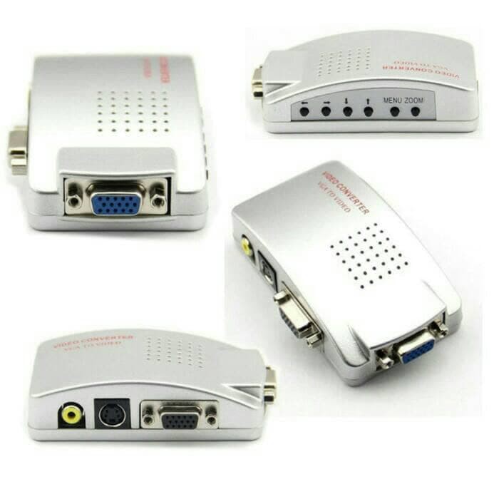 Converter Vga To Rca / Converter Vga To Av Video Rca