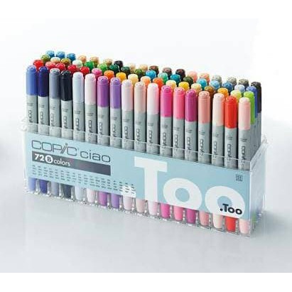 

Copic Ciao Set 72 warna B /spidol manga set 72 B