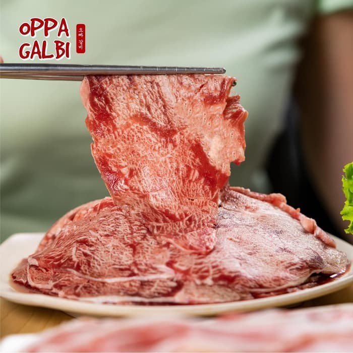 

[HALAL] BEEF PREMIUM SLICE TIPIS - OPPA GALBI [DAGING SAPI]