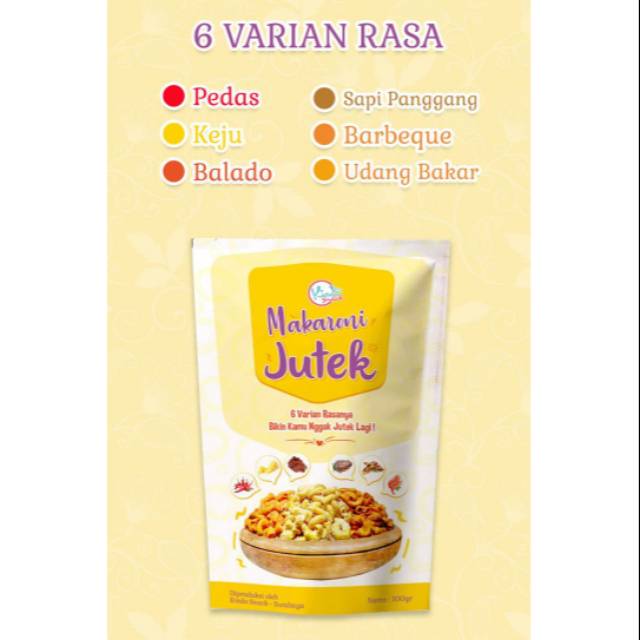 

Makaroni Jutek 100 gram