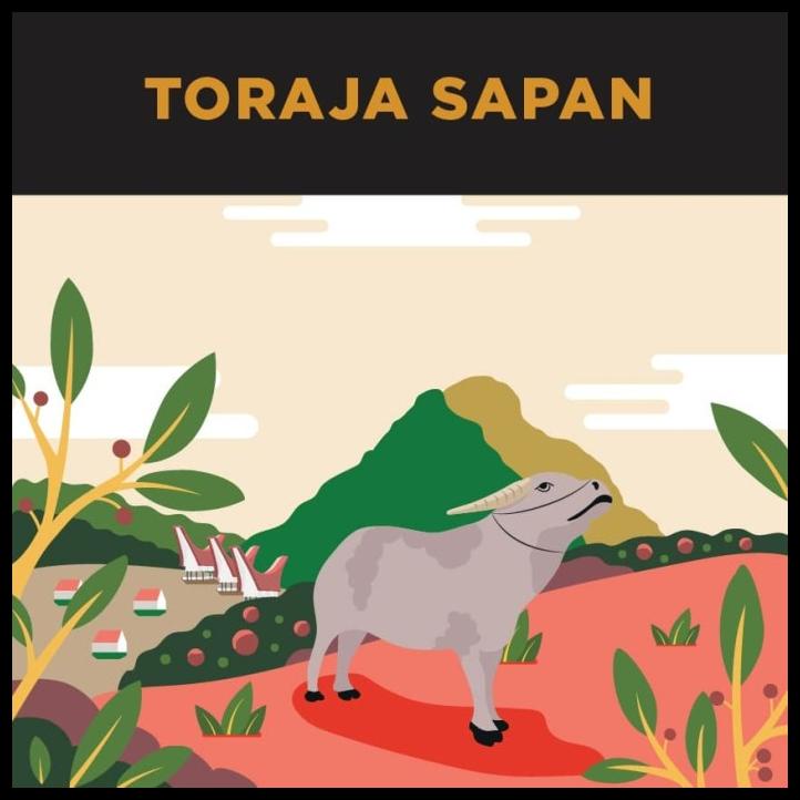 

Kopi Single Origin Arabica Toraja Sapan 250Gr