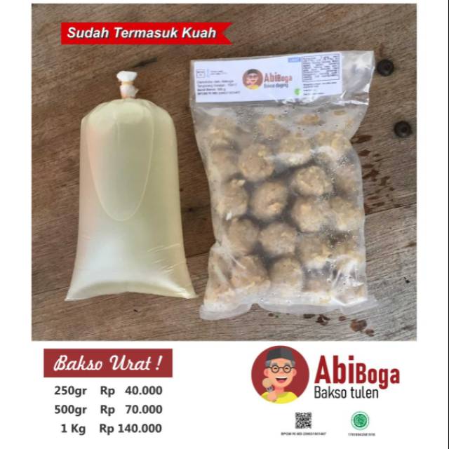 

BAKSO ABI SAPI URAT bakso frozen bakso premium