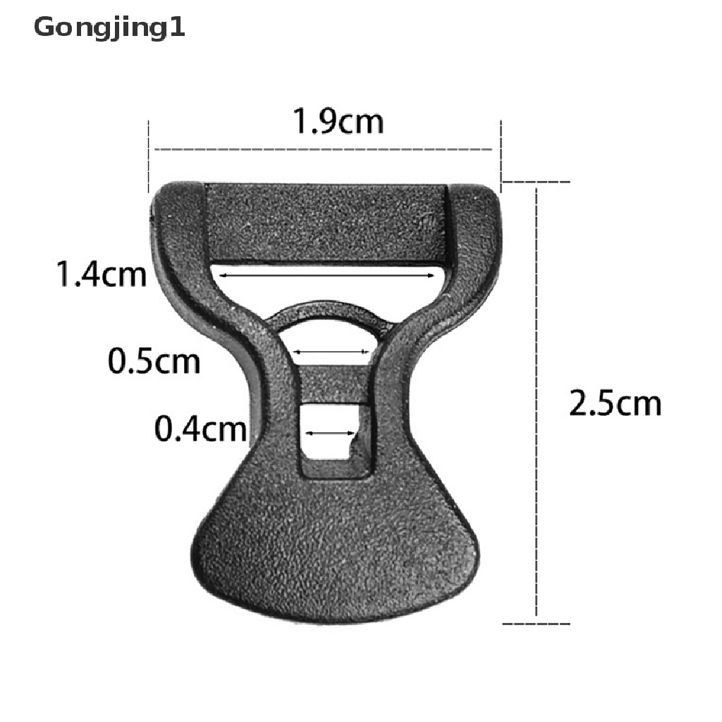 Gongjing1 10Pcs Stopper Tali Tenda Untuk Camping