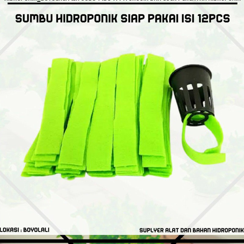 

SUMBU HIDROPONIK SIAP PAKAI ISI 12PCS HIDROPONIK