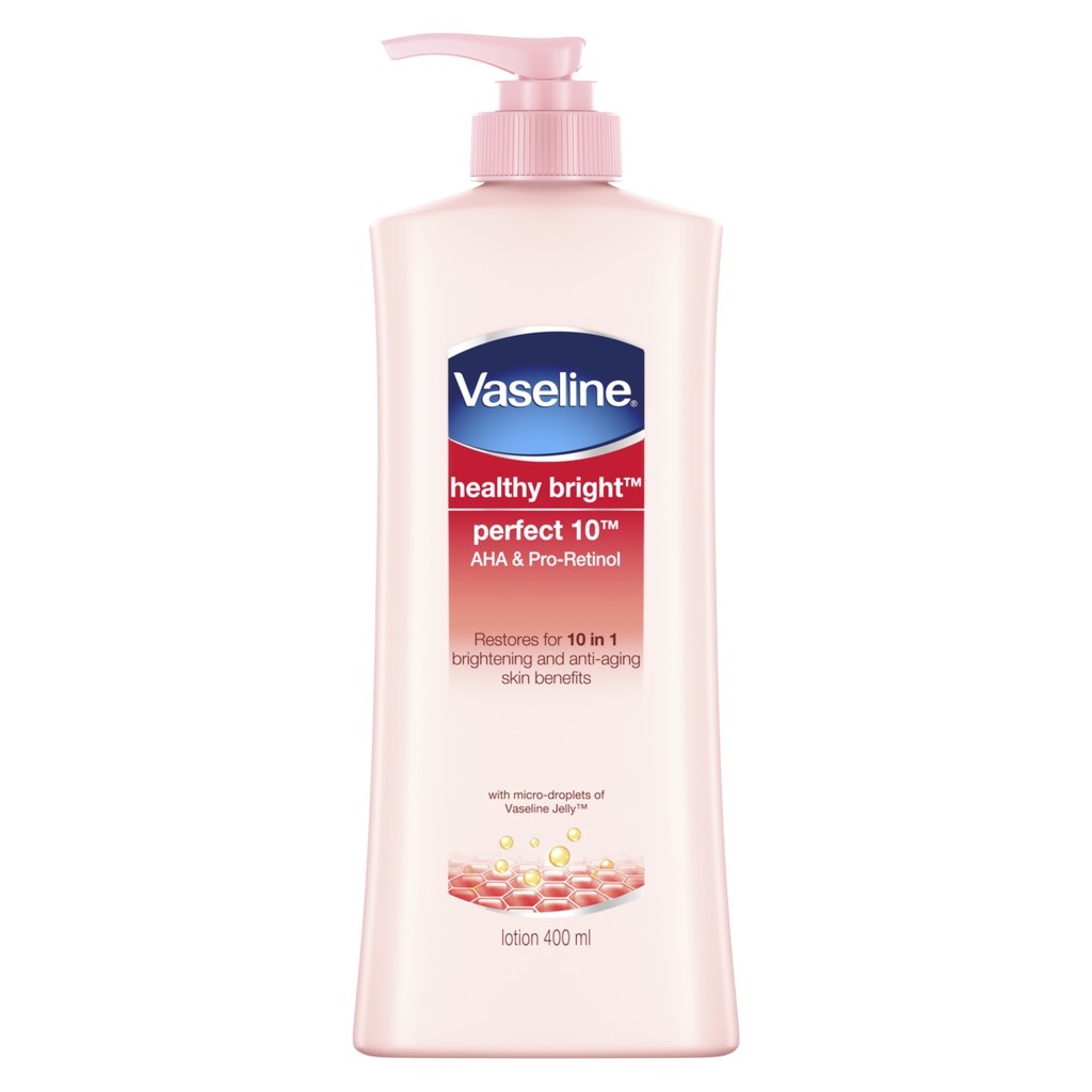 Vaseline Lotion Healthy Bright Perfect 10 400Ml