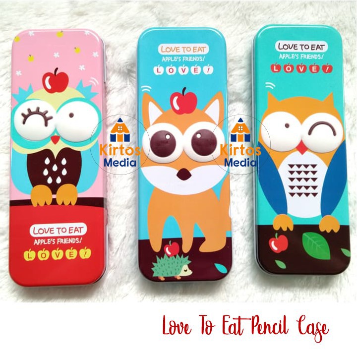 

Tempat Pensil Love to Eat