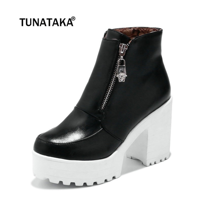 black and white platforms