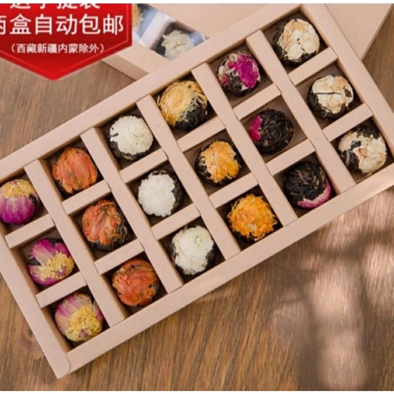 

Blooming Flower Tea/Bunga Mekar (Per Set 18 pcs)