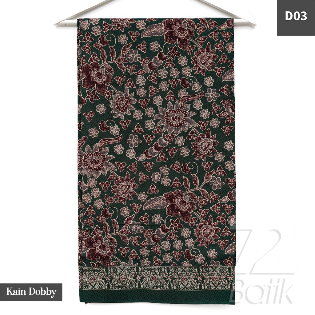 BAHAN BATIK PREMIUM Dobby Motif Kembang Warna Hitam Ireng Item Black Dolbi Dobi Doby 727824 Cap 72 Jarik Jarit Samping Kebat Panjang Batik Dobby Modern Premium Bahan Seragam Batik Pernikahan Kantor Keluarga Murah Kamen Jadi Batik Bali Lembaran