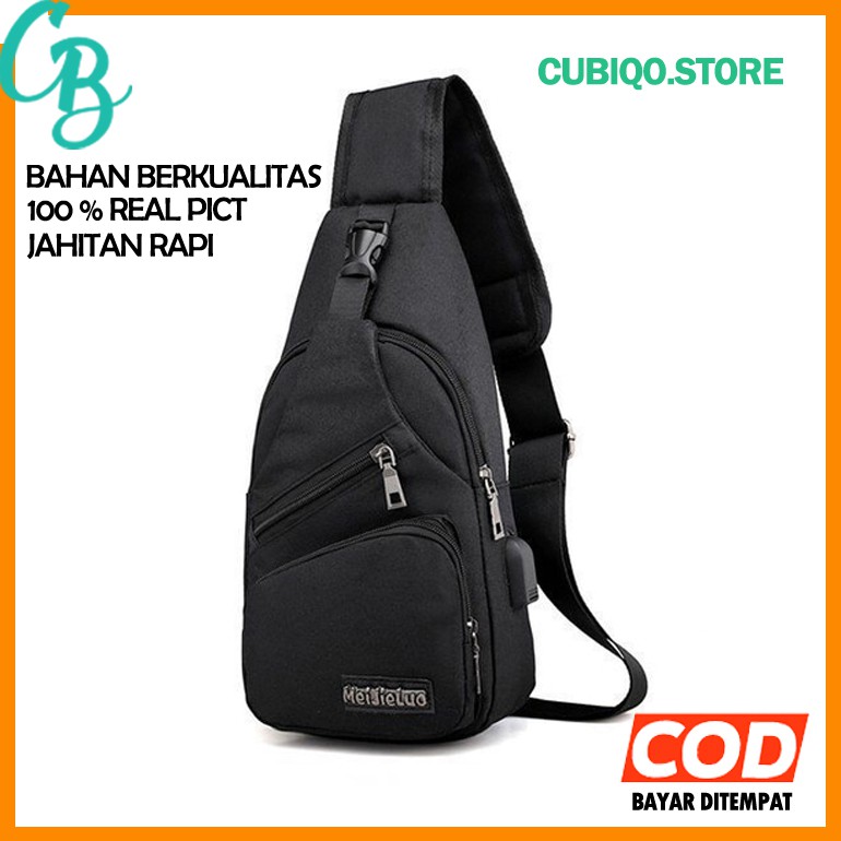 COD TAS SELEMPANG KULIT PRIA GROSIR COWOK SLINGBAG IMPORT TASPRIA