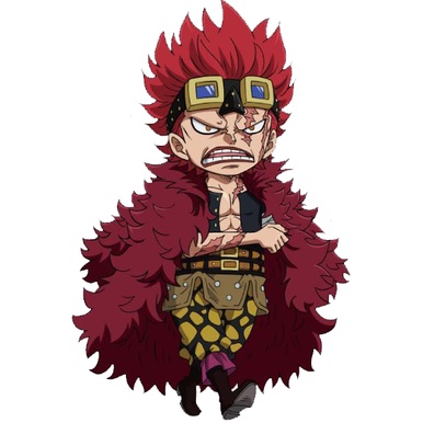 Gantungan Kunci Eustass Kid Captain Kid | One Piece |  Eustass Kid Captain Kid | Ganci  Eustass Kid 