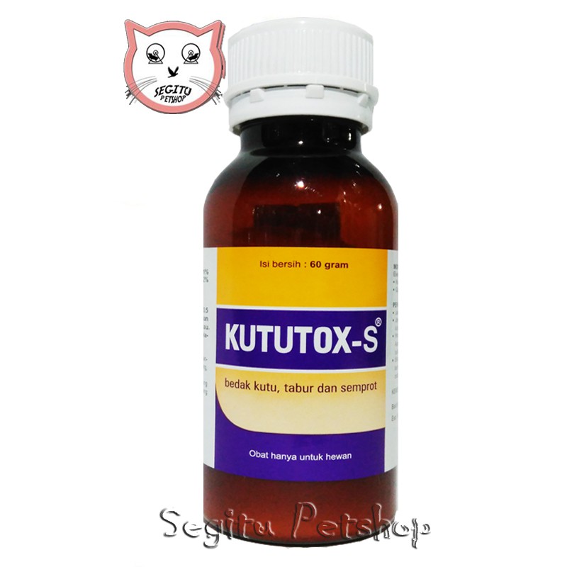 Bedak Kutu Ampuh Kucing KUTUTOX-S