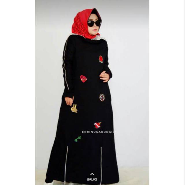 Dress errin ugaru zipper