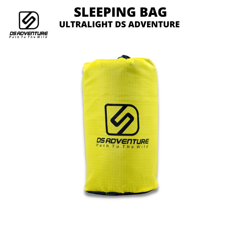 SB sleeping bag MUMMY dacron ULTRALIGHT DS ADVENTURE serI GELADA-kuning