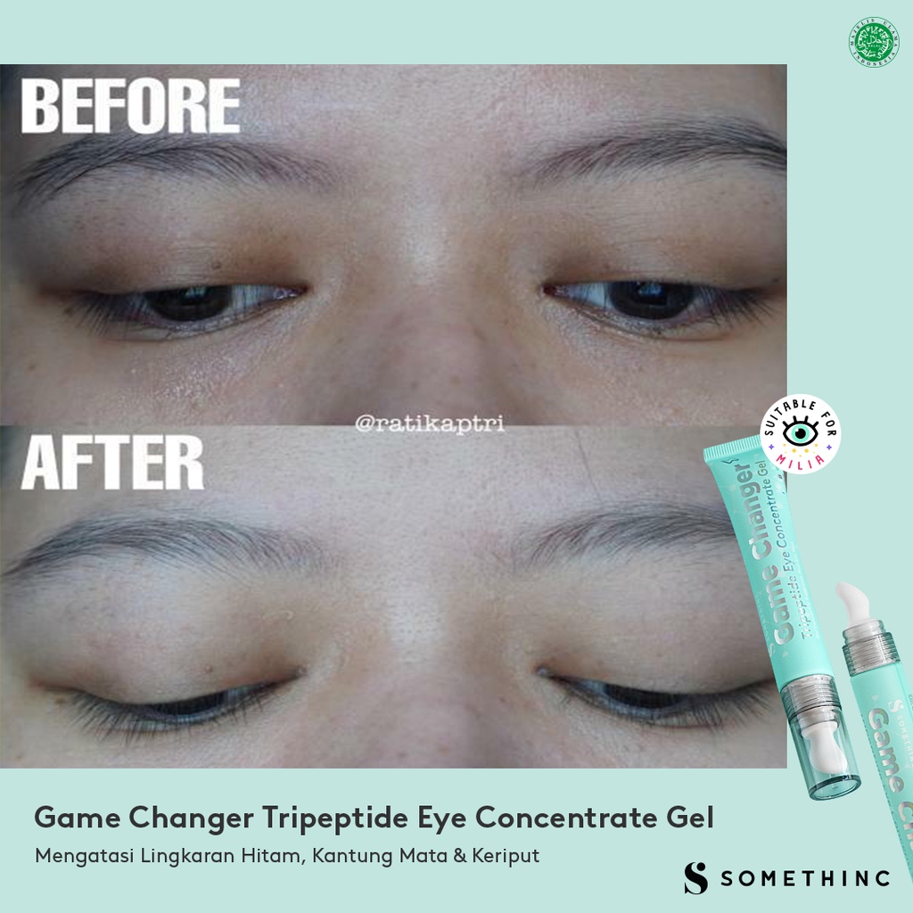 SOMETHINC Game Changer Tripeptide Eye Concentrate Gel 20mL