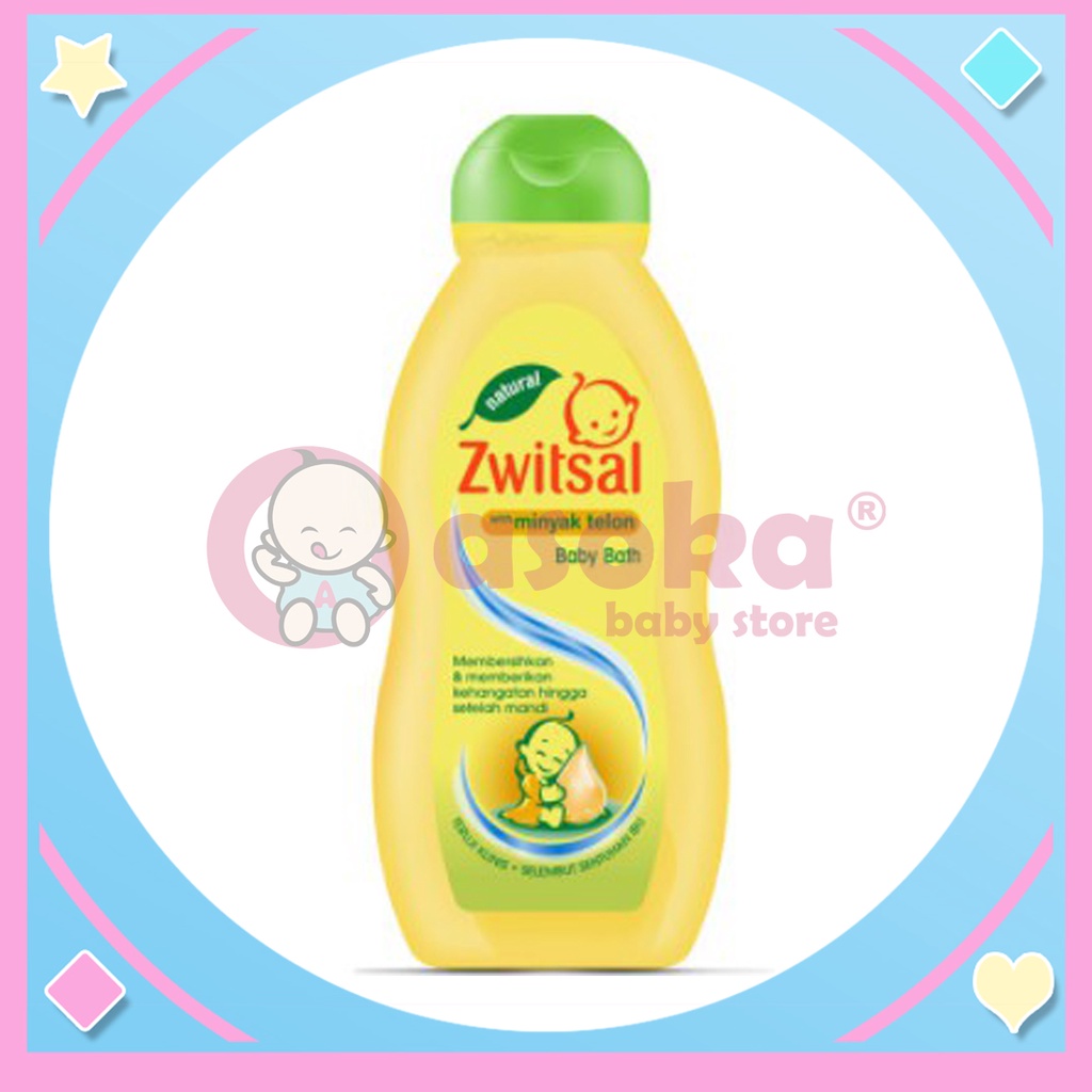 Zwitsal Baby Bath Minyak Telon 200ml ASOKA