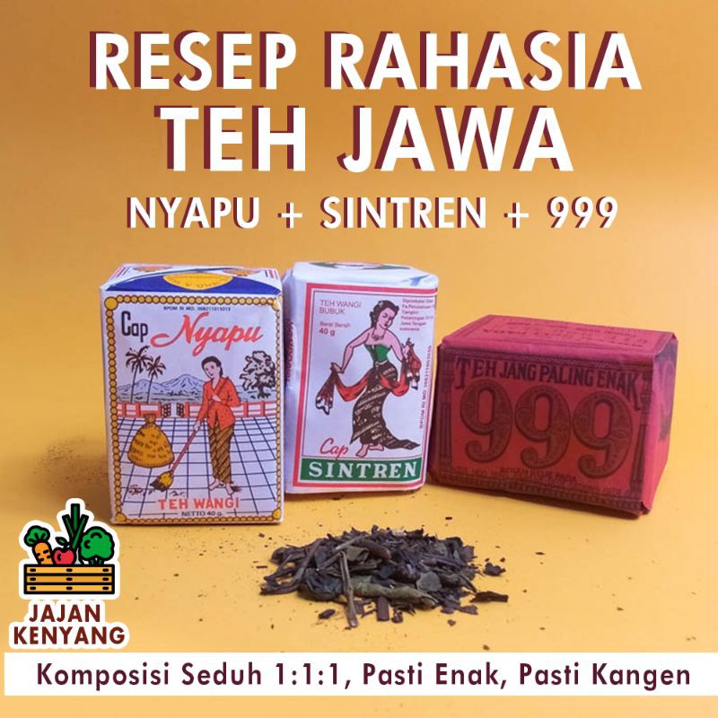 

Resep Teh Angkringan Jawa , Teh Nyapu, Teh Sintren, Teh 999