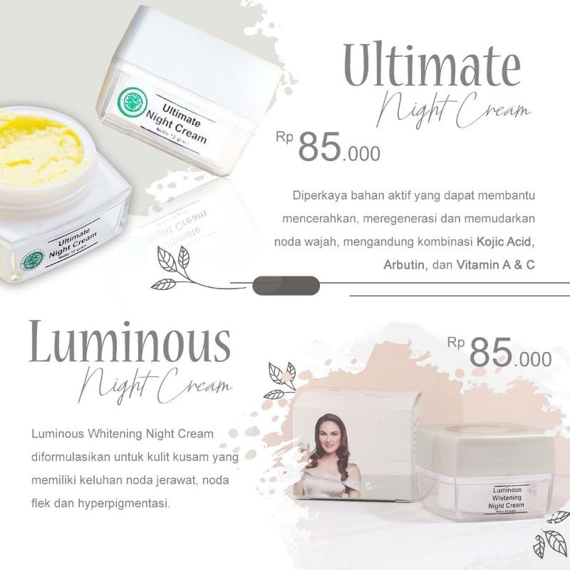 

Night Cream msglow ( kami Reseller Resmi ber ID card )