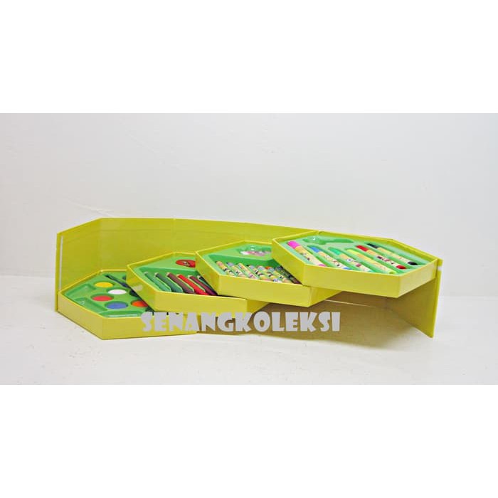 

me248 Crayon Set 46 Pieces Karakter Sponge Bob