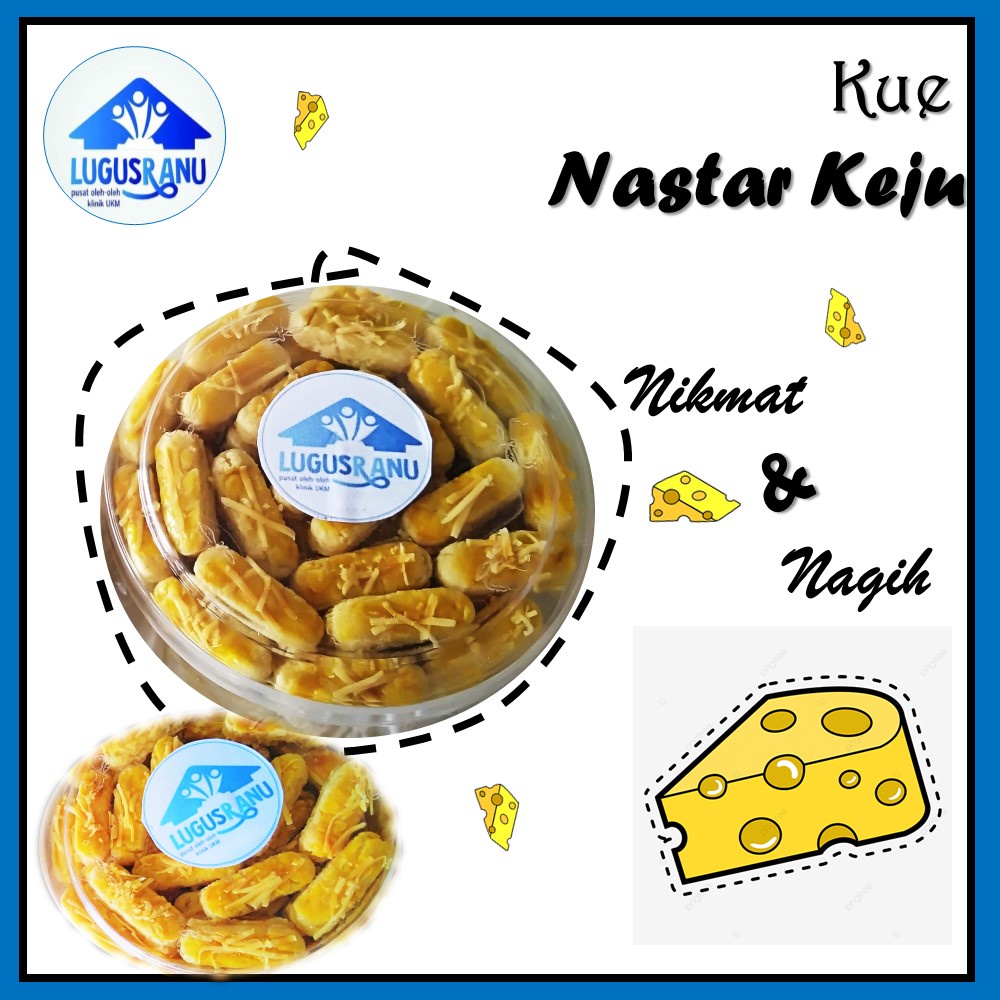 

Kue Kastengel Keju Camilan Ringan Manis Kue Lebaran 480 gr
