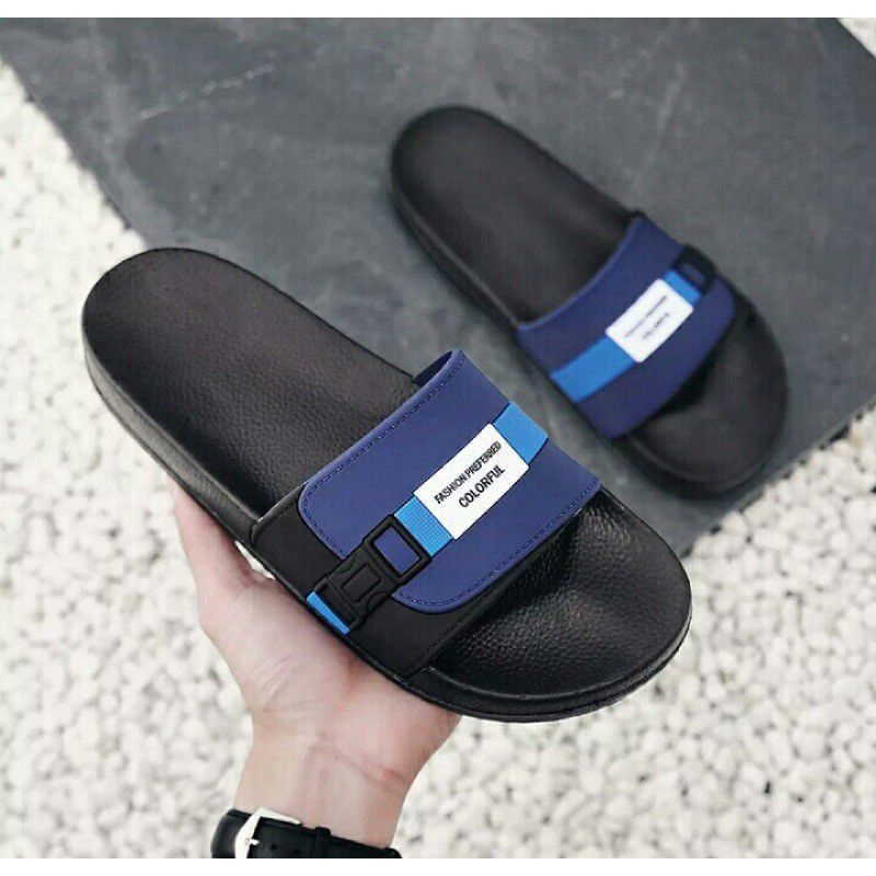 Sandal Pria Sandal Kasual Color Full