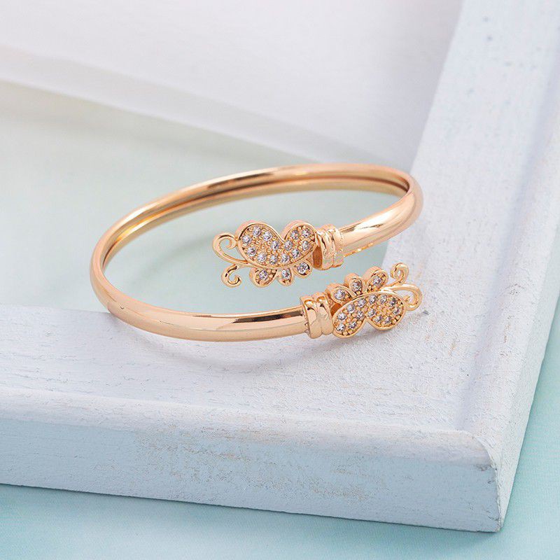 gelang tangan anak motf kupu kupu, perhiasan xuping anak