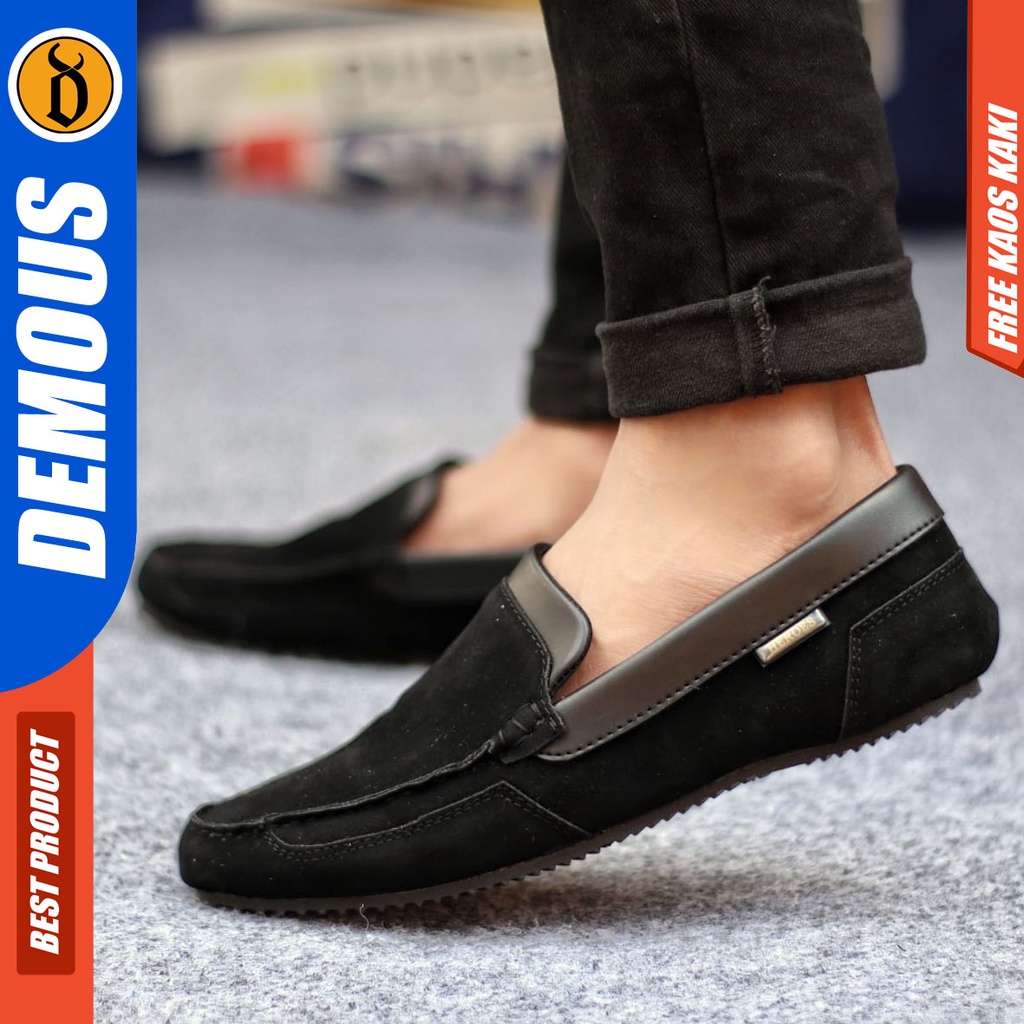 DEMOUS KILLIAN Sepatu Kasual Slip On Casual Santai