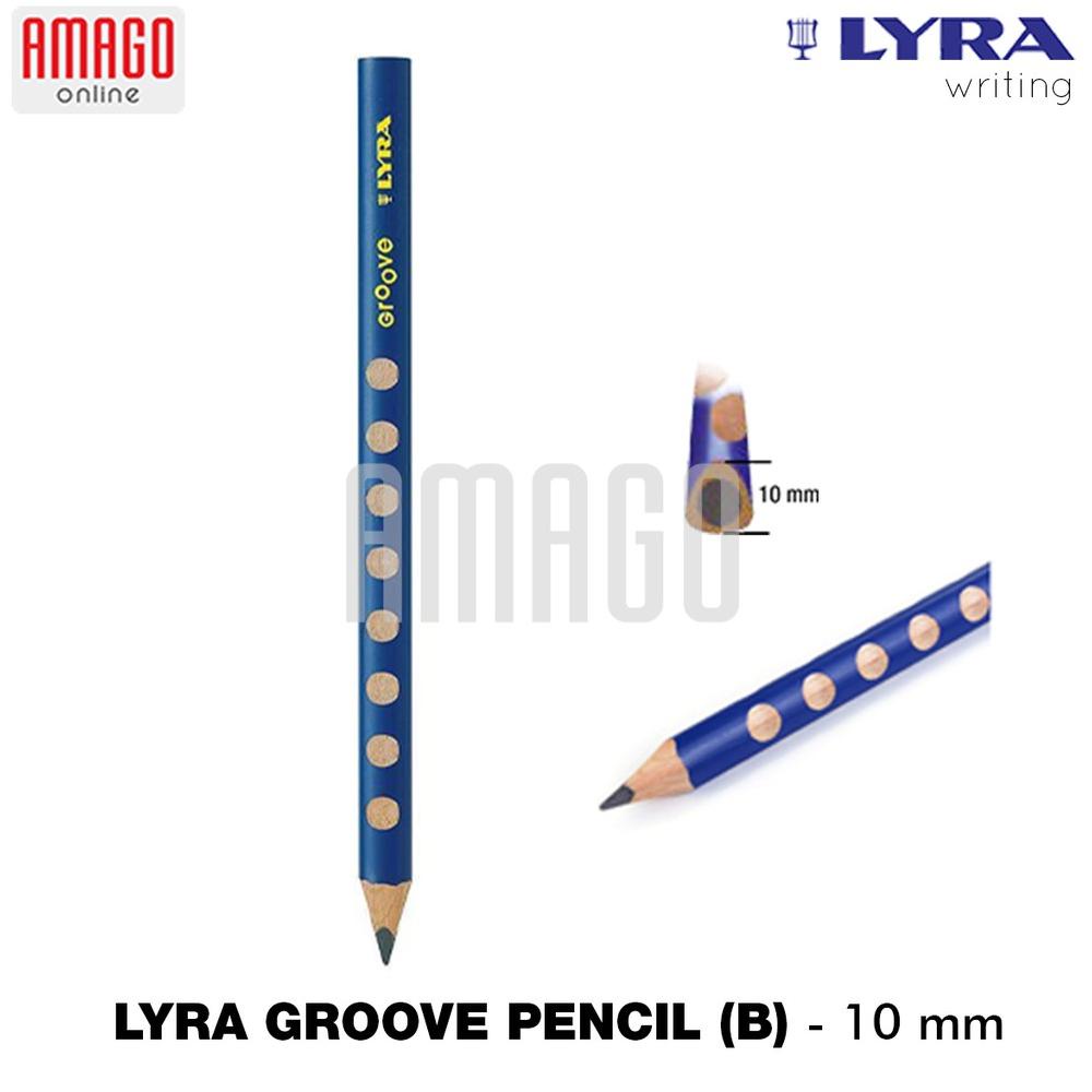 

[PROMO LNT38] LYRA GROOVE PENCIL JUMBO (B) - BLACK - 10 MM - 1870101 Ready