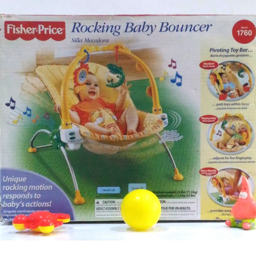 calming vibrations bouncer